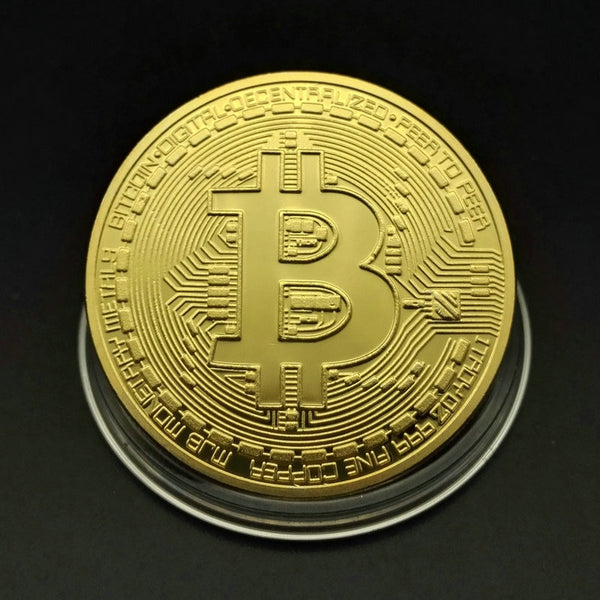 BITCoin Art Collection Gold Plated